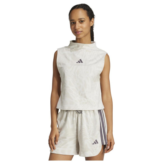 Adidas Γυναικεία αμάνικη μπλούζα All Over Print Hineck Tank Top Adidas Γυναικεία αμάνικη μπλούζα All Over Print Hineck Tank Top